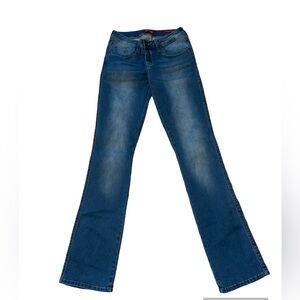Guess Mid Rise Slim Bootcut Jeans